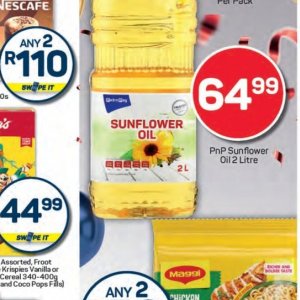 Sunflower oil at Pick n Pay Hyper
