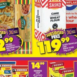 Spaghetti at Shoprite