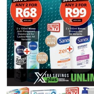 Deodorant nivea  at Checkers