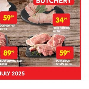Pork at Shoprite