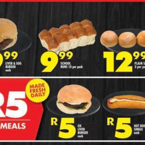 Buns at Shoprite