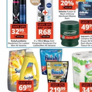 Deodorant nivea  at Checkers