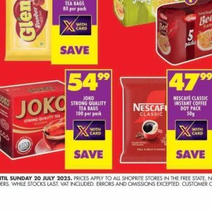 Tea at Shoprite