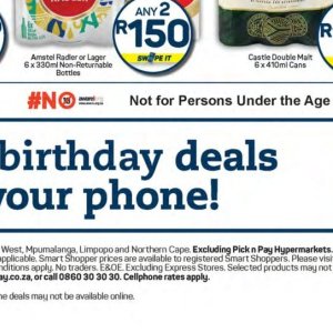 Smartphone at Pick n Pay Hyper