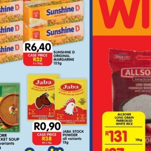 Margarine at Shoprite