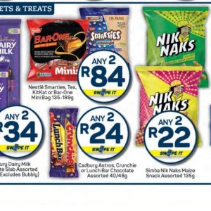 Chocolate at Pick n Pay Hyper