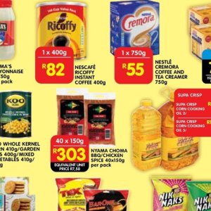 Coffee at Shoprite