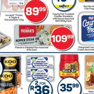 Pie at Pick n Pay Hyper