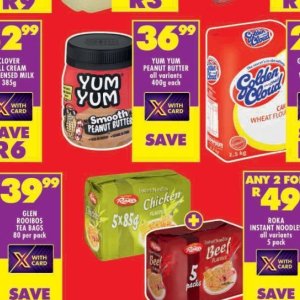 Butter at Shoprite