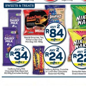 Chocolate at Pick n Pay Hyper