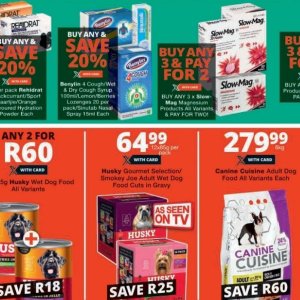 Nasal spray at Checkers