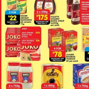 Tea at Shoprite