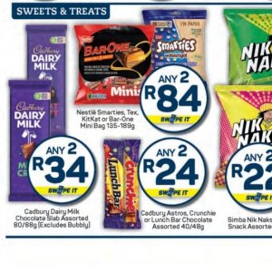 Chocolate at Pick n Pay Hyper