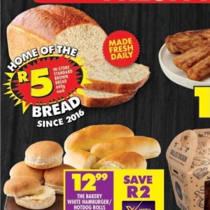 Bread at Shoprite