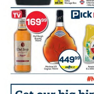 Brandy at Pick n Pay Hyper