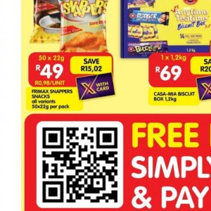 Snacks at Shoprite