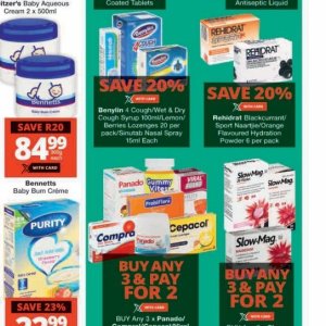 Nasal spray at Checkers