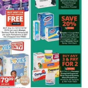 Nasal spray at Checkers