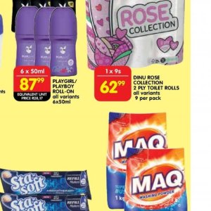 Toilet rolls at Shoprite