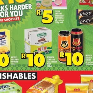 Cream at Shoprite