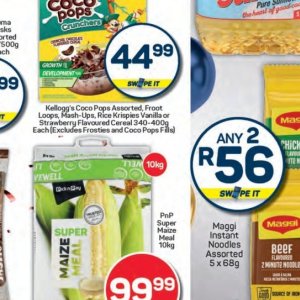 Cereal at Pick n Pay Hyper