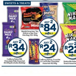 Chocolate at Pick n Pay Hyper