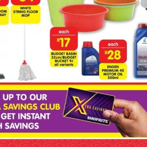 Bucket at Shoprite