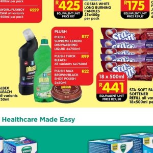 Bleach at Shoprite