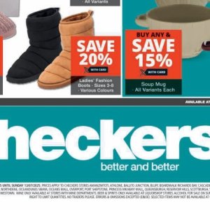 Boots at Checkers