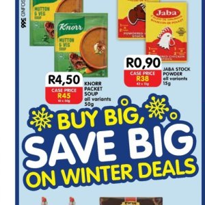 Soup at Shoprite