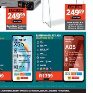 Smartphone samsung  at Checkers