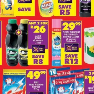 Bleach at Shoprite