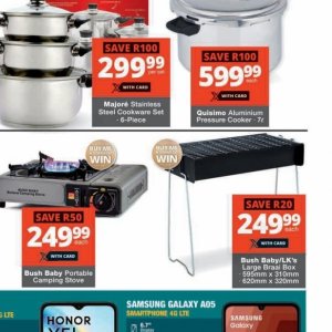 Pressure cooker at Checkers