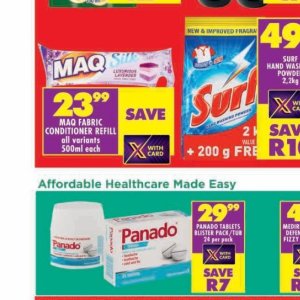 Fabric at Shoprite