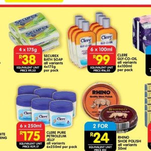 Soap at Shoprite