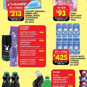 Roll-on at Shoprite