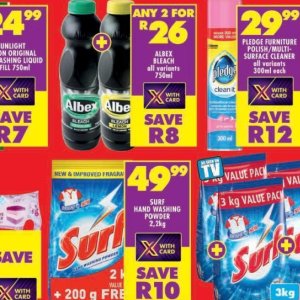 Bleach at Shoprite