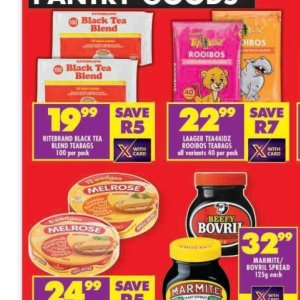 Tea at Shoprite