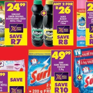 Bleach at Shoprite