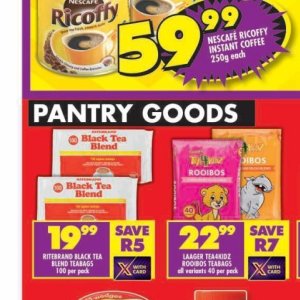Tea at Shoprite