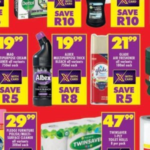 Bleach at Shoprite