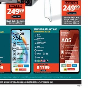 Smartphone samsung  at Checkers