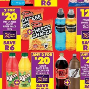 Snacks at Shoprite