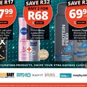Deodorant nivea  at Checkers