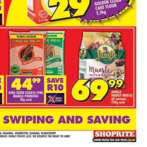 Muesli at Shoprite