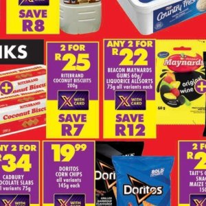 Biscuits at Shoprite