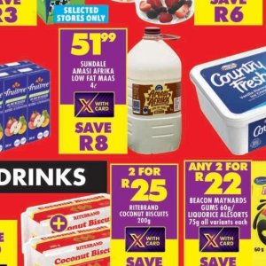 Snacks at Shoprite