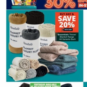 Blanket at Checkers