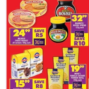 Cheese at Shoprite
