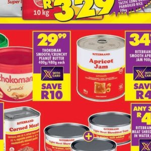 Butter at Shoprite